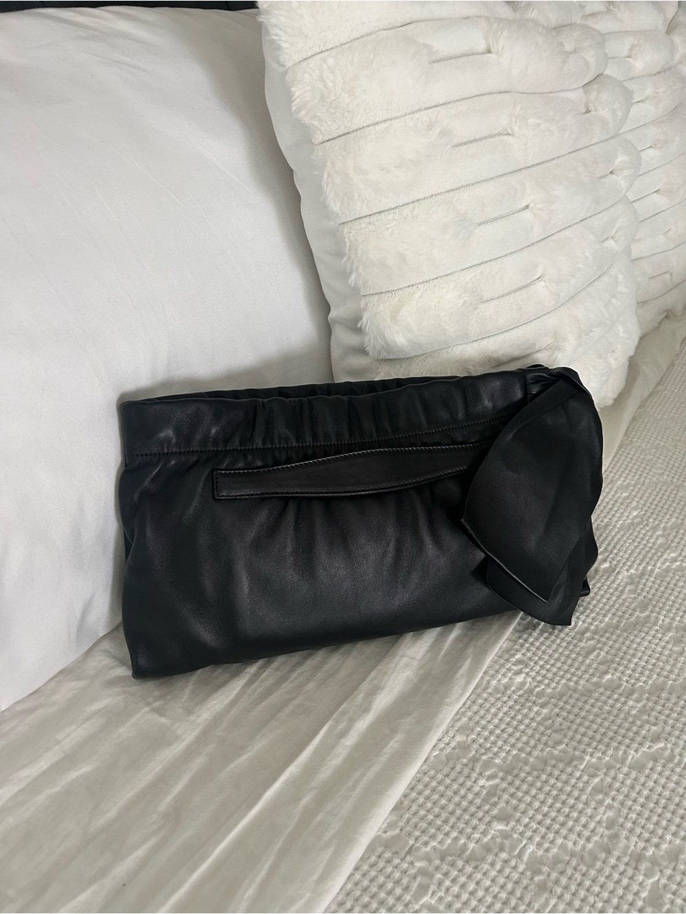 Prada Nappa Antique Bow Clutch - Picture 6 of 9